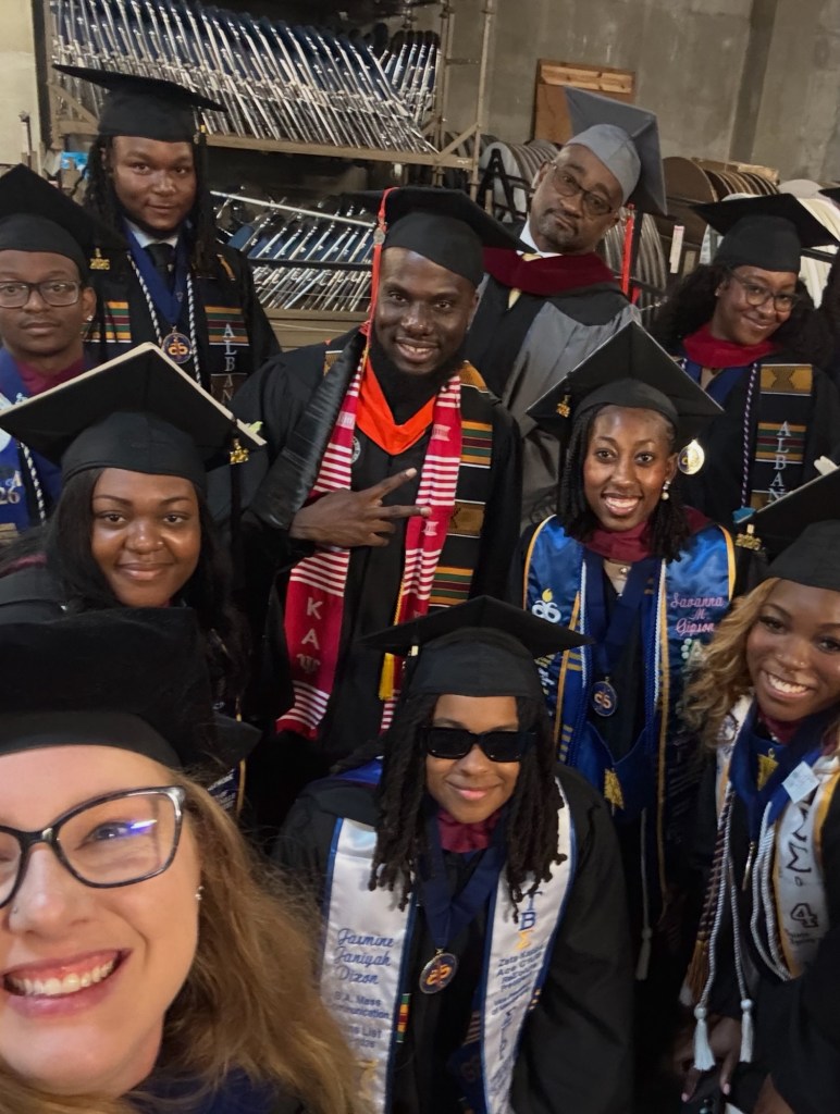 Albany State University Mass Communication Graduates.